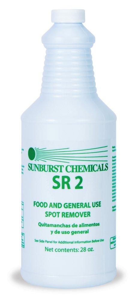 Sunburst Chemicals SR2 32 oz. Stain Remover in Green with White (Case of 4)