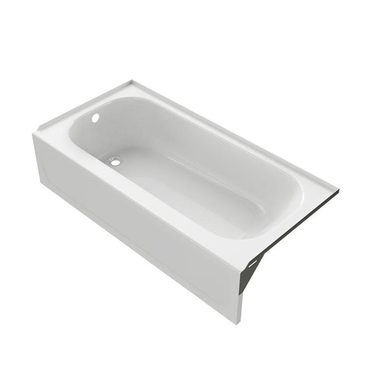 PROFLO® Folsom 60 in. x 30 in. Soaker Alcove Bathtub with Left Drain in White