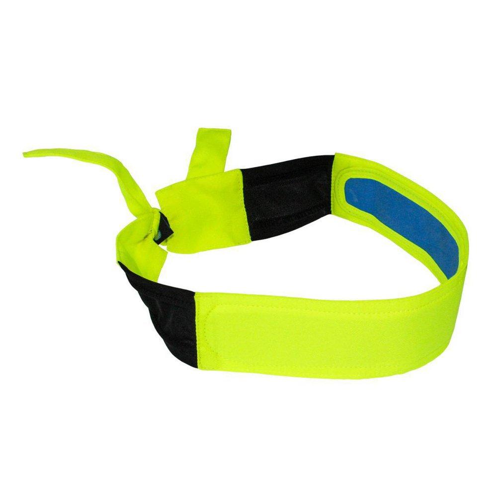 Radians Arctic Radwear® One Size Fits Most Synthetic Fiber Headband in Hi-Viz Green