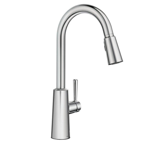Moen Riley™ Single Handle Pull Down Kitchen Faucet in Chrome