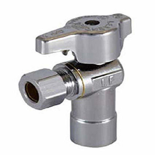 Legend Valve & Fitting T-595NL 1/2 in x 3/8 in Lever Handle Angle Supply Stop Valve