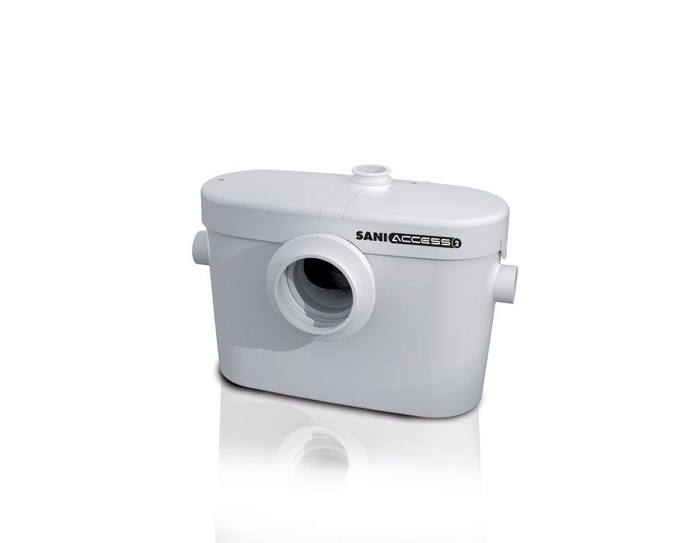 SFA SANIFLO Saniaccess 2® 3/4 in. 115V 4.5A 1/2 hp 14 gpm Plain End Macerator Pump