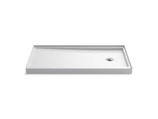 KOHLER Rely® 60 in. x 32 in. Shower Base with Right Drain in White