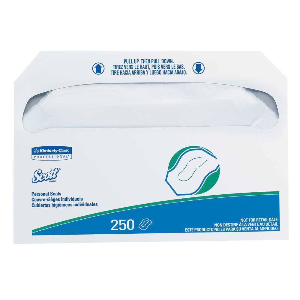 Kimberly Clark Scott® 14-1/2 in. Personal Toilet Seat Cover (Case of 5000)