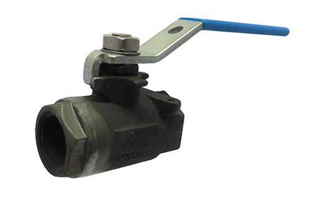Milwaukee Valve 22 Series 1/4 in. Carbon Steel Reduced Port FNPT 2000# Ball Valve