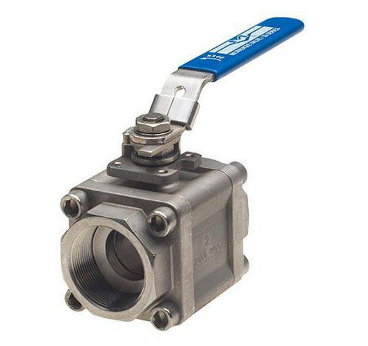 Milwaukee Valve 35 Series 1 in. Stainless Steel Full Port FNPT 2000# Ball Valve