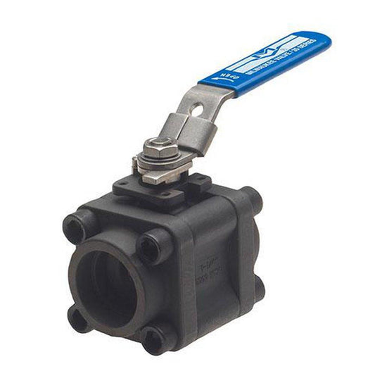 Milwaukee Valve 35 Series 2 in. Carbon Steel Standard Port Socket Weld 2000# Ball Valve