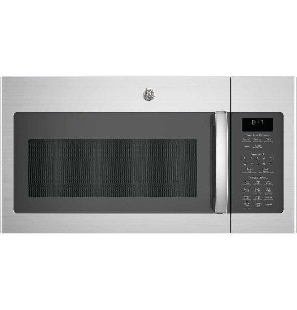 1.7 cu. ft. 1000 W Ducted Over-the-Range Microwave in Stainless Steel