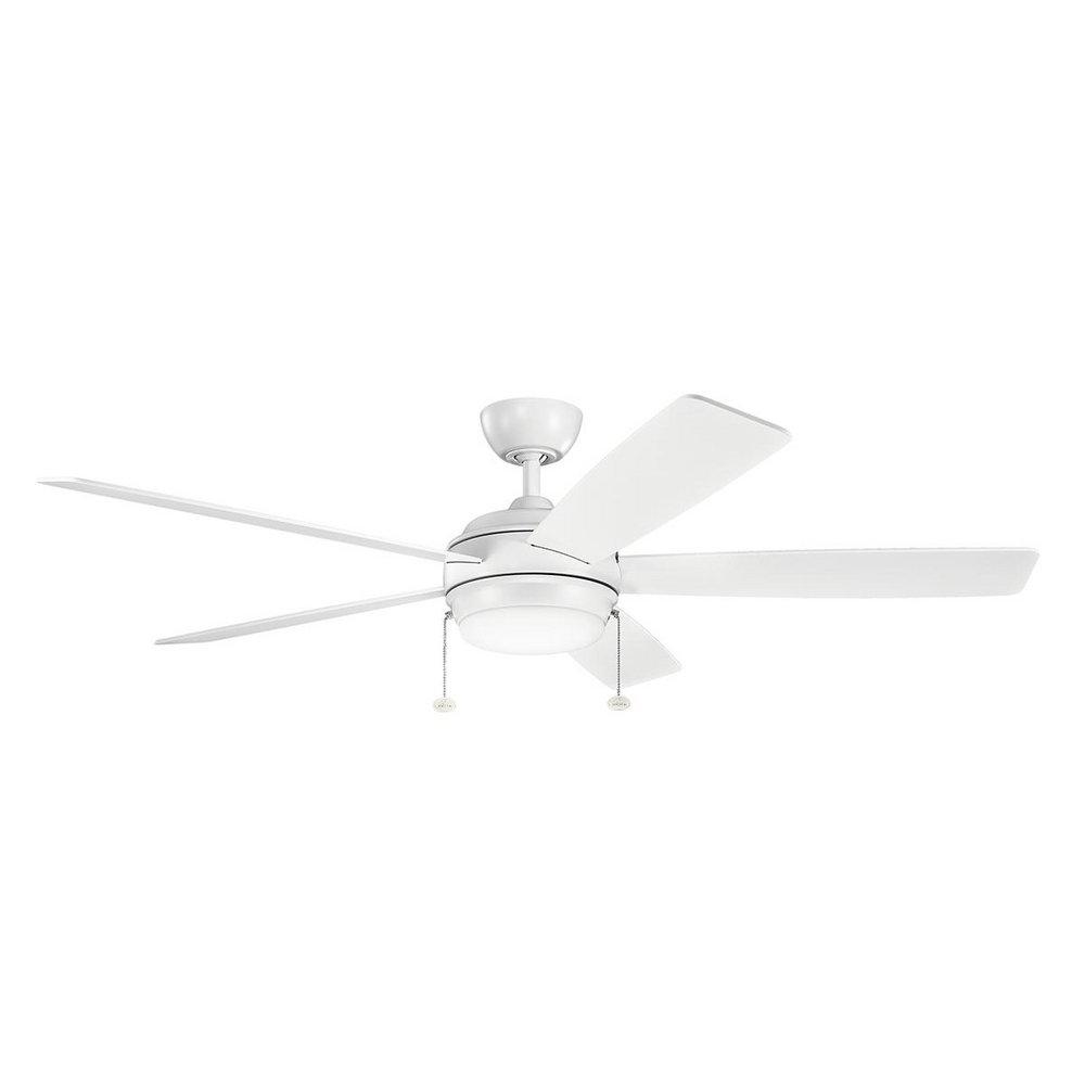 Kichler Lighting Starkk™ 60 in. 5 Blade Indoor Ceiling Fan in Matte White