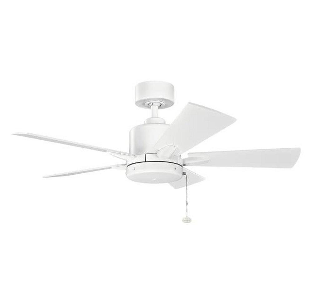 Kichler Lighting Bowen™ 48W 5-Blade Ceiling Fan with 42 in. Blade Span in Matte White