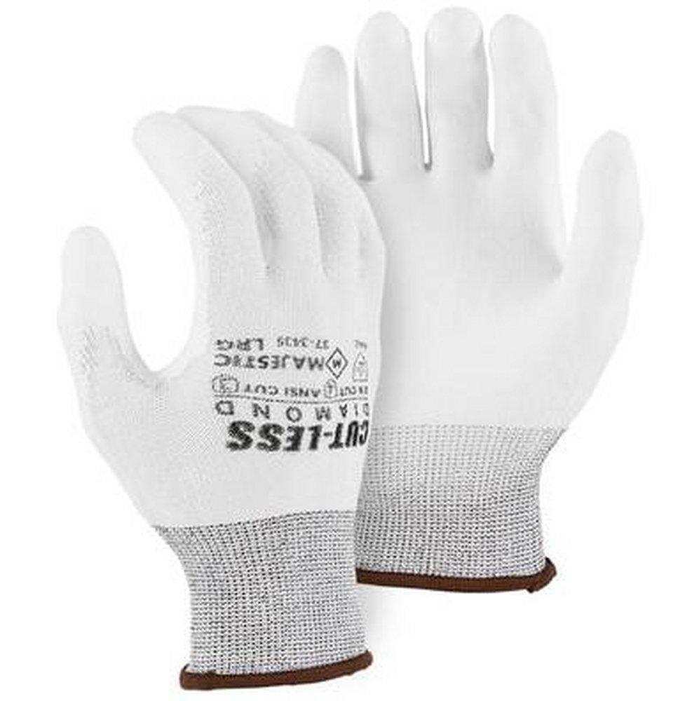 Majestic Glove Cut-Less Diamond L Size Cut-Resistant Palm Glove