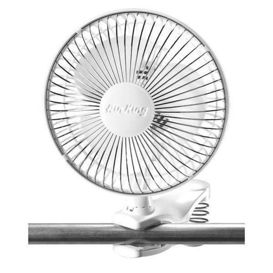 Air King America Inc Hassock & Office 6 in. 3-Blade Clip-On Fan in White