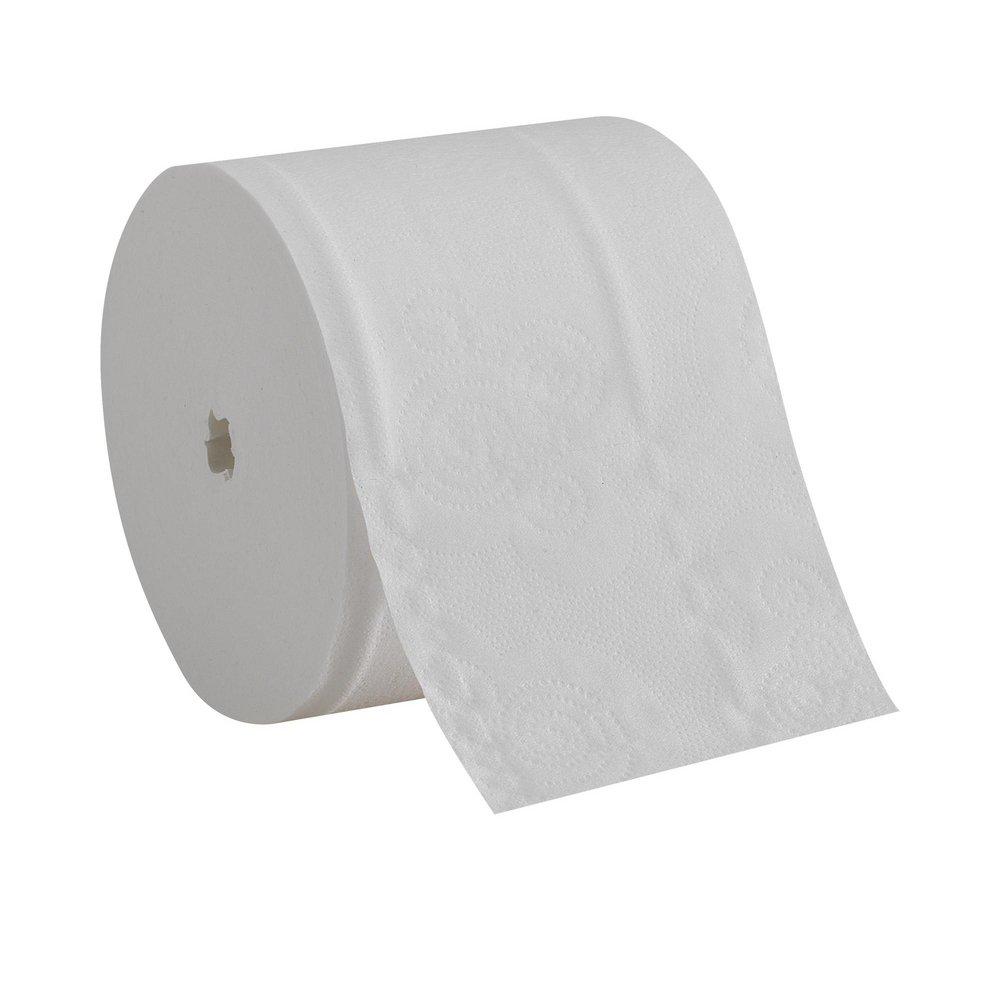 4-1/20 x 3-17/20 in. Compact Premium Coreless 2-Ply Embossed Bath Tissue in White (Case of 36)