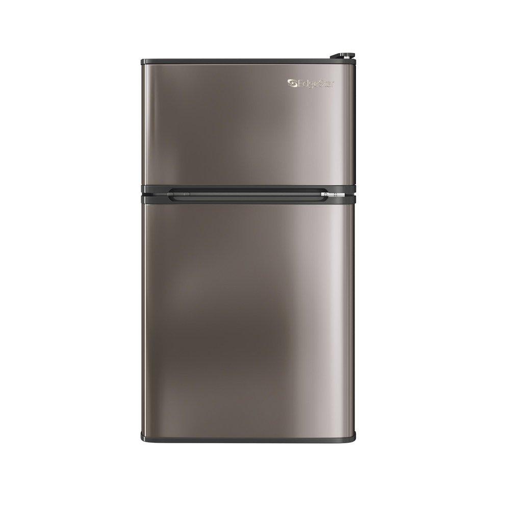 3.1 cu. ft. Top Mount Freezer Refrigerator in Stainless Steel