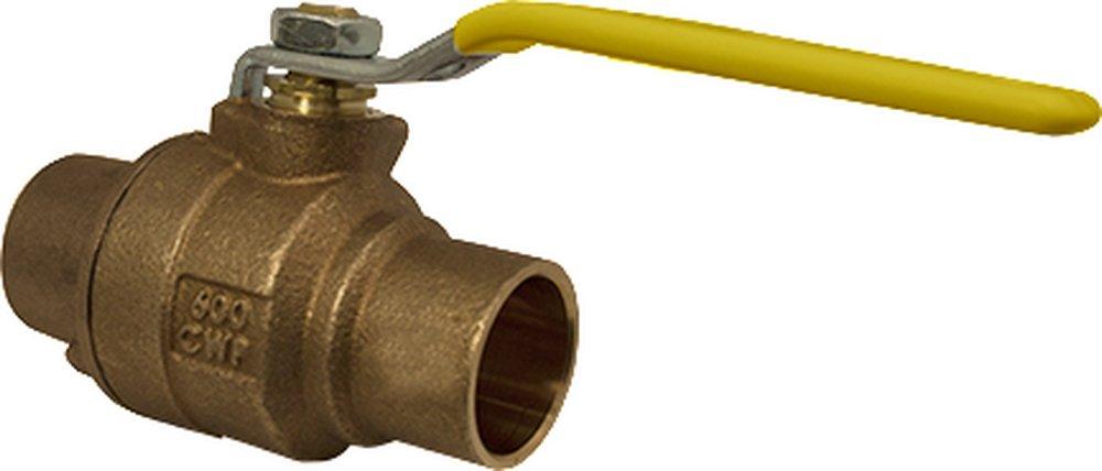Apollo Valves 77C-A Series 1 in. Bronze Full Port Solder 600# Ball Valve