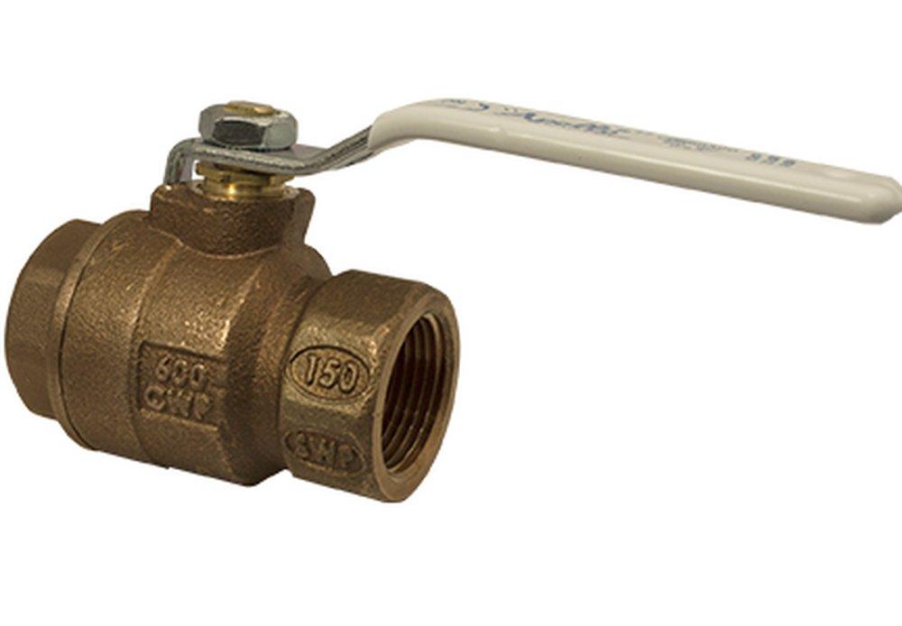 Apollo Valves 77CLF-A Series 1-1/4 in. Bronze Full Port NPT 600# Ball Valve