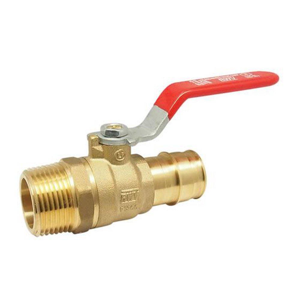 Red-White Valve Figure 5018AB 3/4 in. Brass Full Port F1960 x MNPT 400# Ball Valve