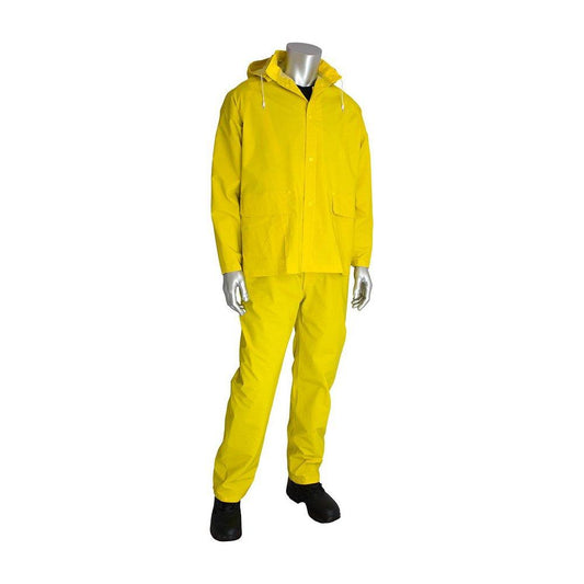 3-Piece HVLY Rainsuit with Hood, 3XL