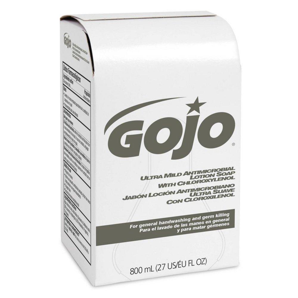 GOJO Micrell® 800ml Ultra Mild Antimicrobial Lotion Soap with Chloroxylenol (Case of 12)