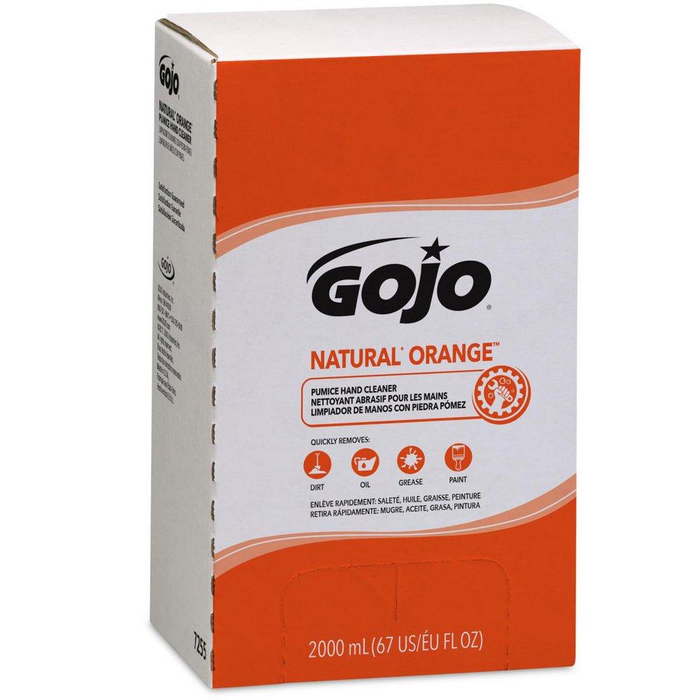 GOJO Natural Orange™ 2000ml Pumice Hand Cleaner (Case of 4)