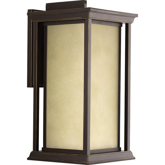 Progress Lighting Endicott 100W 1-Light Medium E-26 Incandescent Outdoor Wall Sconce in Antique Bronze