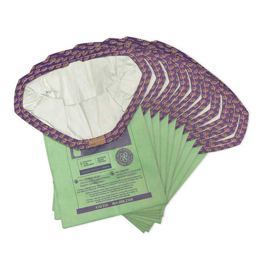 ProTeam® Intercept Micro® 6 qt. Filter Bag, Open Collar for GoFit 6, Cordless, PLUS & PH, SCP 6, PV FS 6, GFFP II Backpacks (Pack of 10)