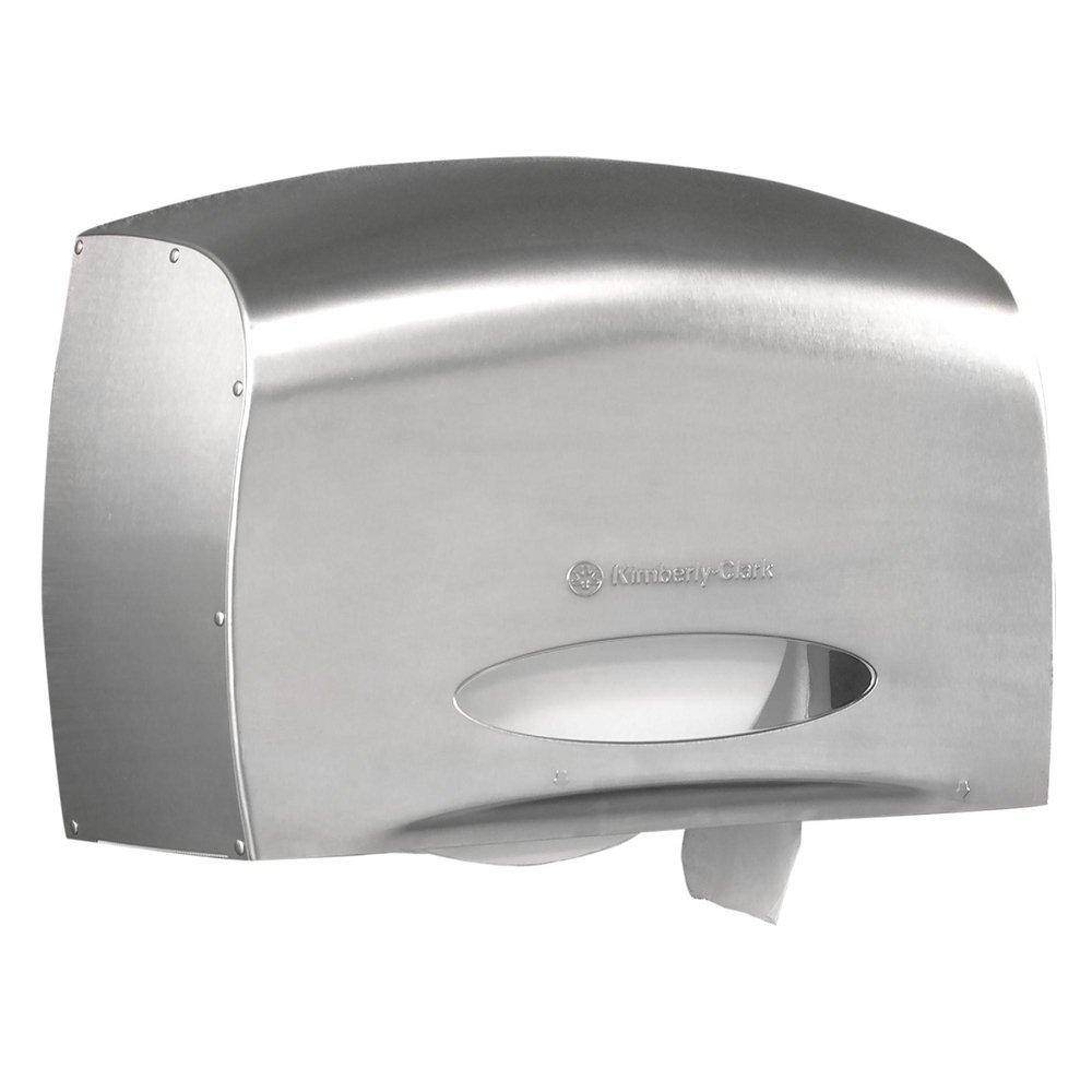 Scott® Pro™ Coreless Jumbo Roll Bathroom Tissue Dispenser in Stainless Steel