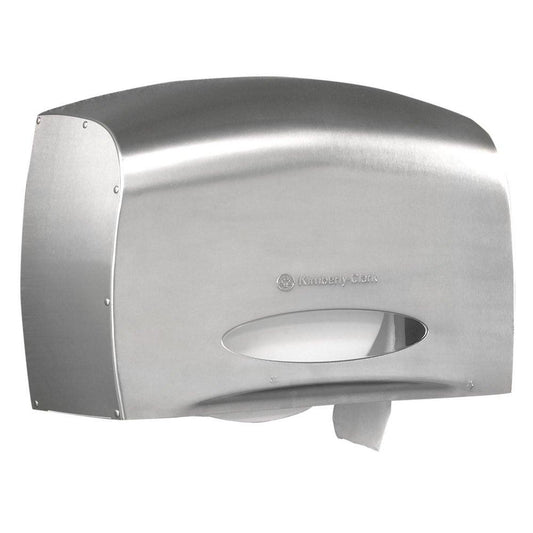 Scott® Pro™ Coreless Jumbo Roll Bathroom Tissue Dispenser in Stainless Steel