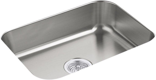 Sterling McAllister® 23-3/8 in. Undermount Stainless Steel Single Bowl Kitchen Sink in Luster Stainless Steel