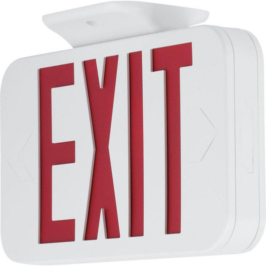 Battery Back Up LED Exit Sign Red Letters