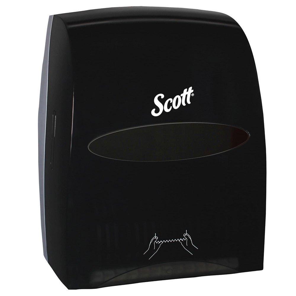 Plastic Touchless Hard Roll Towel Dispenser in Smoke