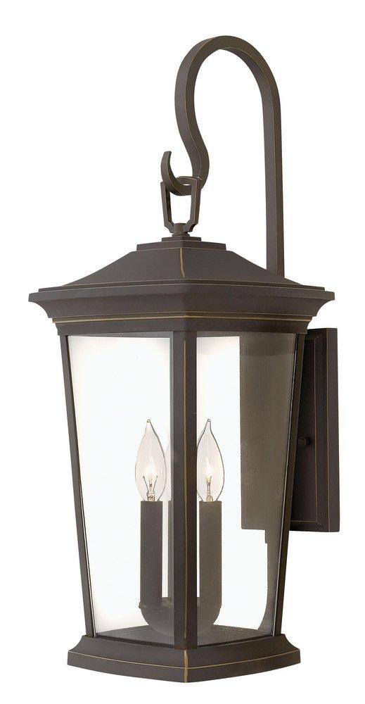 Hinkley Bromley 24-4/5 in. 3-Light 60W Wall Lantern in Oil Rubbed Bronze