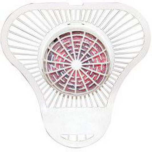 3 oz. Urinal Screen with Block (Less Blue Dye) (12 Pack)