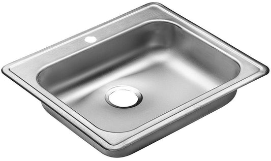 PROFLO® Bealeton 25 in. Drop-in Stainless Steel Single Bowl Kitchen Sink