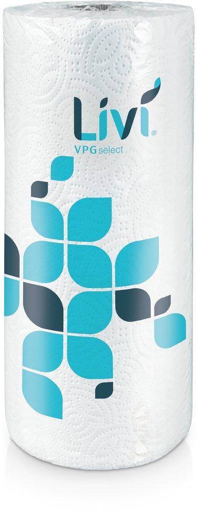 9 in. Kitchen Roll Towel in White (Case of 30)