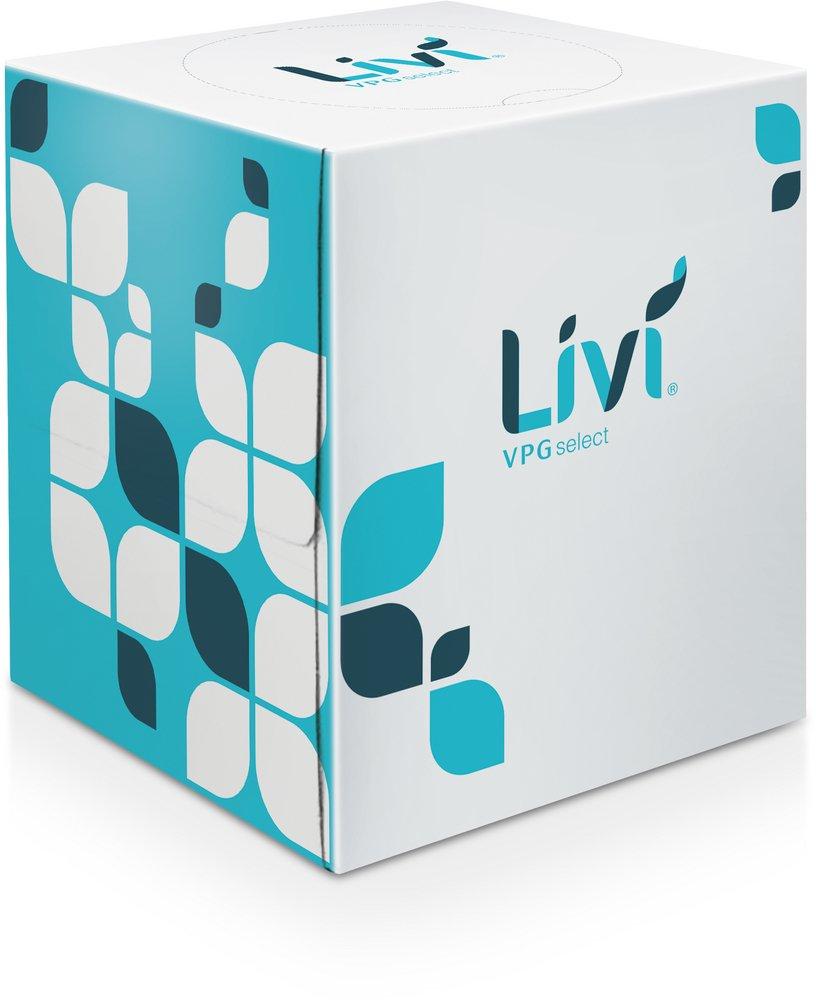 Solaris Paper Livi VPG® Facial Tissue in White (Case of 36)