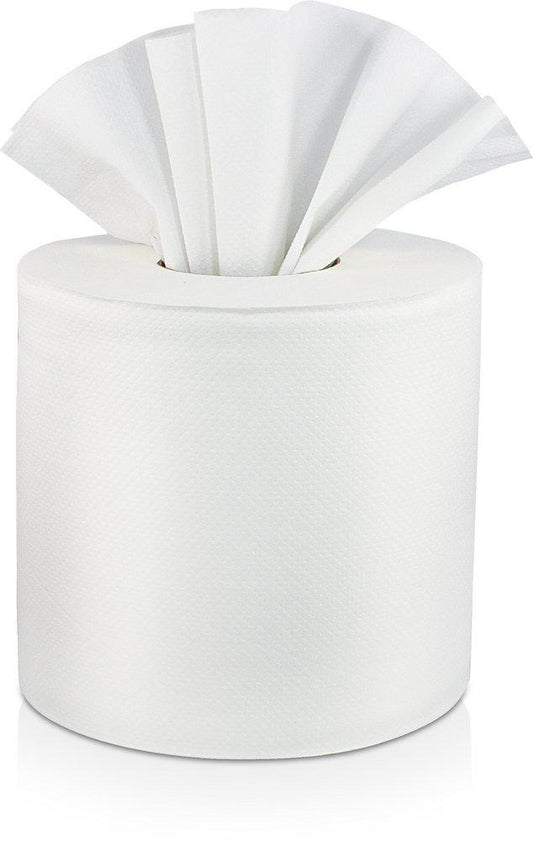 Solaris Paper Livi® 10-9/10 in. Select Center Pull Roll Towel in White (Case of 6)