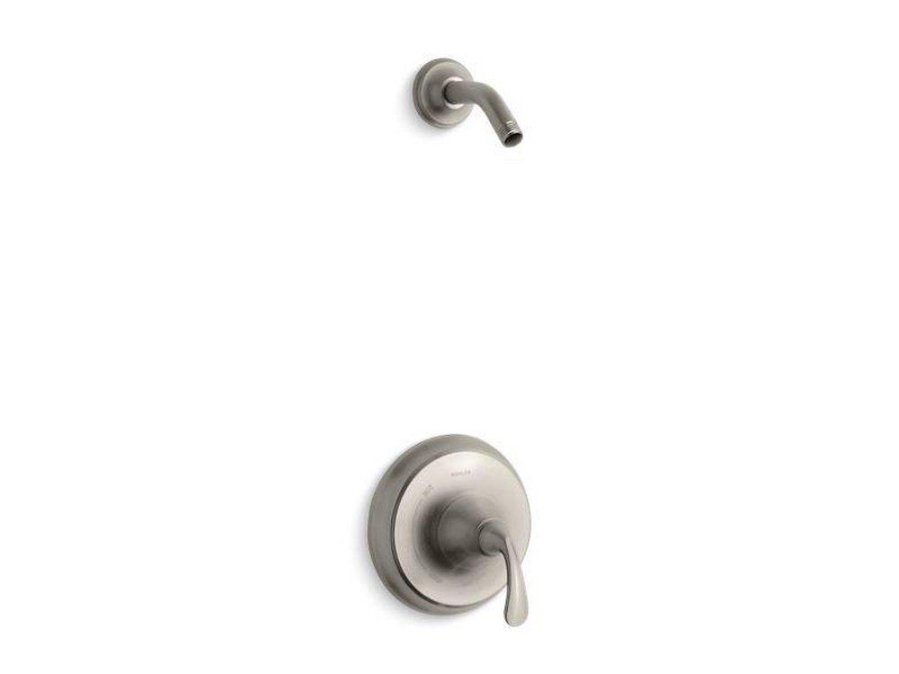 KOHLER Forte® Single Handle Shower Faucet in Vibrant® Brushed Nickel (Trim Only) (Showerhead Sold Separately)