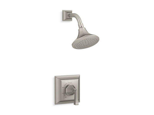KOHLER Memoirs® Stately One Handle Single Function Shower Faucet in Vibrant® Brushed Nickel (Trim Only)