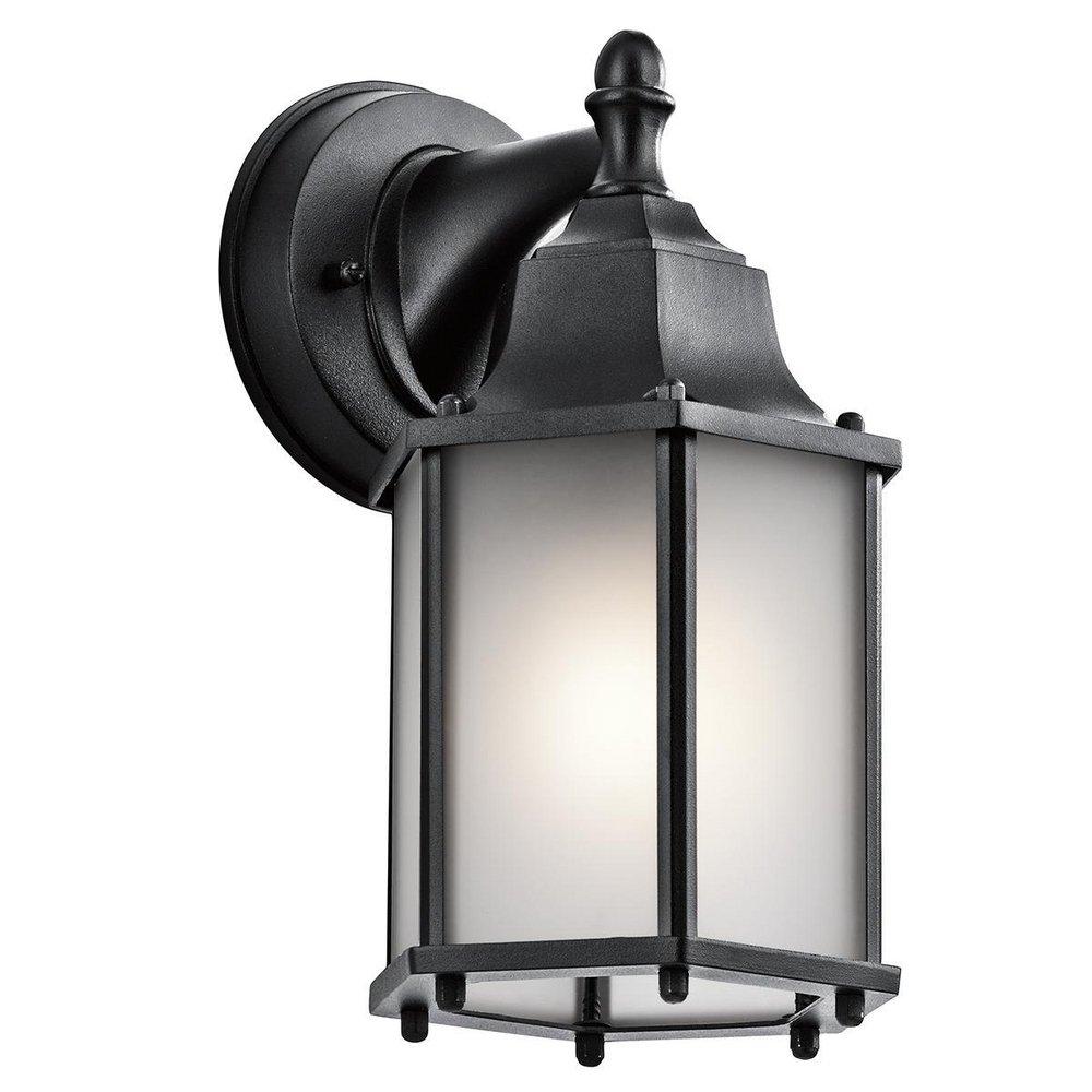 Kichler Lighting Chesapeake 60W 1-Light Wall Lantern in Black