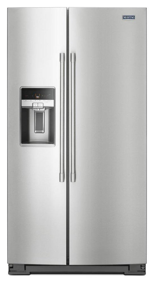 36 in. 20.6 cu. ft. Counter Depth Side-By-Side Refrigerator in Fingerprint Resistant Stainless Steel