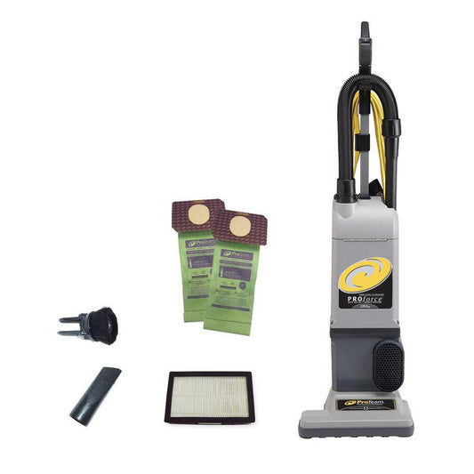 ProTeam® ProTeam® ProForce 1200XP Commercial Upright Vacuum Cleaner with On-Board Tools