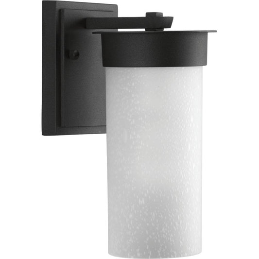 Progress Lighting Hawthorne Collection 100W 1-Light Medium E-26 Base Small Outdoor Wall Lantern in Black