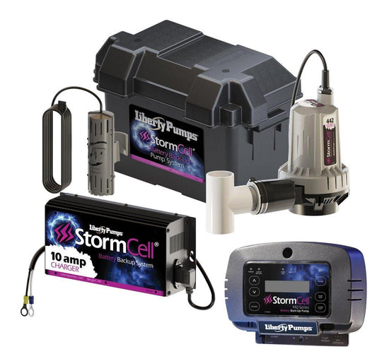 Liberty Pumps StormCell® 12V Battery Backup Sump Pump System