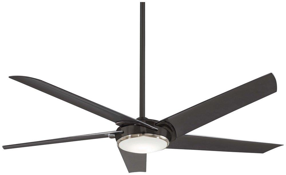 Minka Aire Raptor 60 in. 5-Blade Indoor Ceiling Fan in Gun Metal