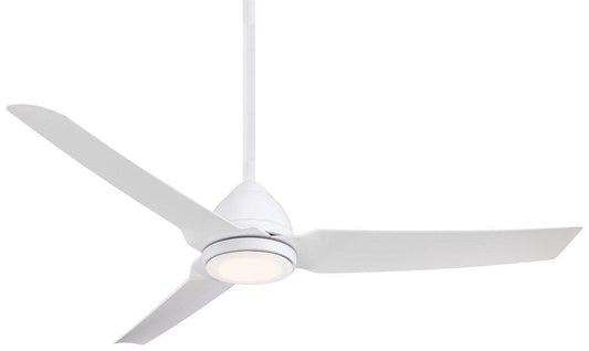 Minka Aire Java 54 in. 3-Blade Indoor Ceiling Fan in Flat White