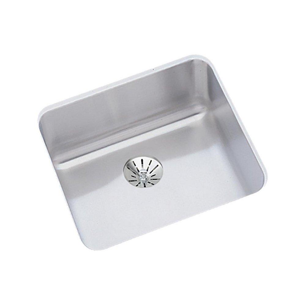 Elkay Lustertone® 14-1/2 in. Undermount Stainless Steel Single Bowl Kitchen Sink in Lustrous Highlighted Satin