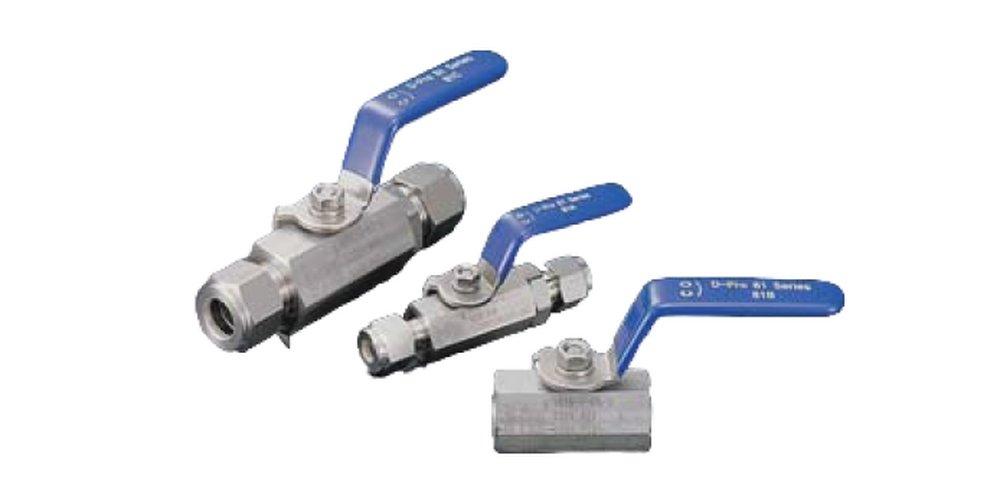 DK-LOK® V81 Series 1/4 in. Tube OD 1000# 316 Stainless Steel V81 Series Ball Valve Locking Device