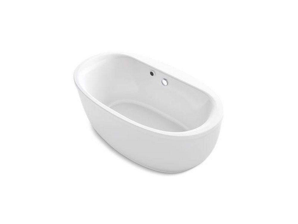 KOHLER Sunstruck® 65-1/2 x 35-1/2 in. Freestanding Bathtub in White