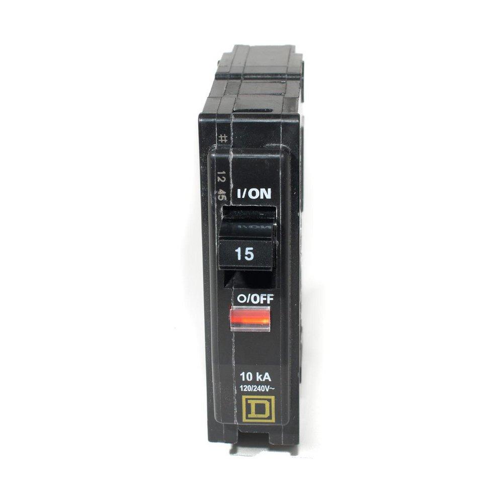 Square D Company QO Series 15A 120/240V Circuit Breaker